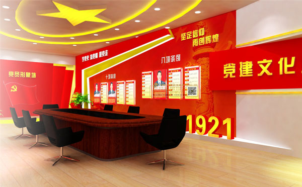 2025年兰州党建展厅设计的3大立异路径